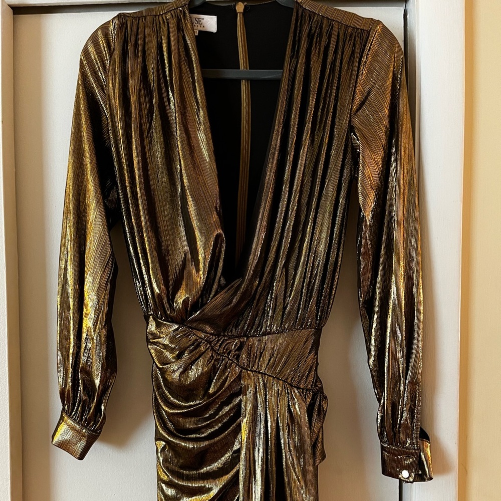 Gold House of CB Dress